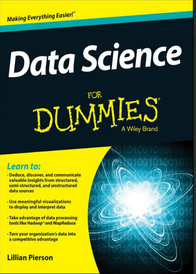 DATA SCIENCE FOR DUMMIES BY LILLIAN PIERSON